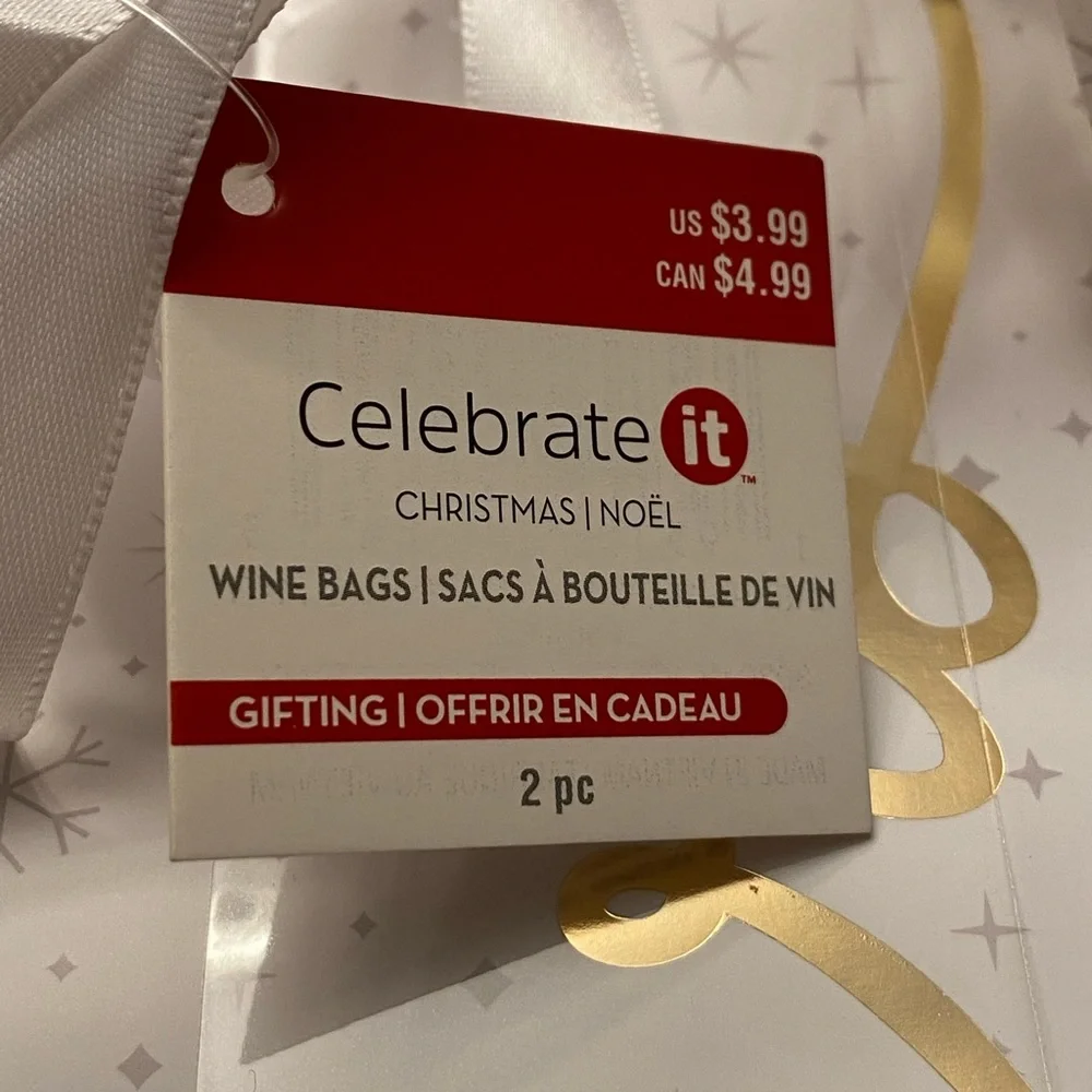 Christmas Holiday Bags and Tags